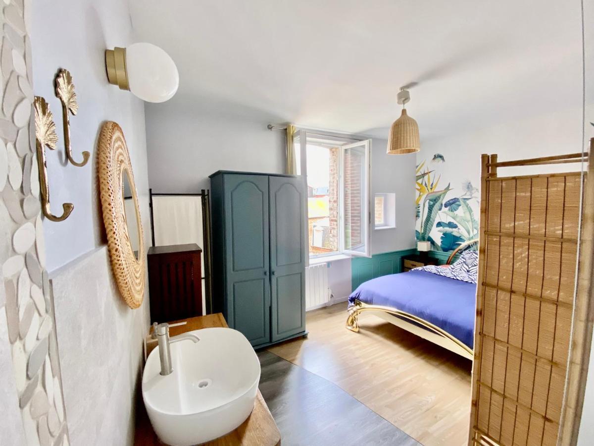 Bel Appartement Pour 2 Personnes Vue Laterale Sur Le Port Le Tréport Buitenkant foto